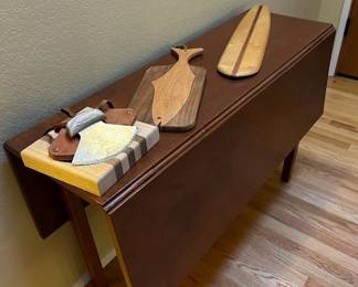 TABLE, FISH and ALASKA KNIFE - ALL SOLD