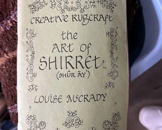 Supplies for Shirret Rugmaking