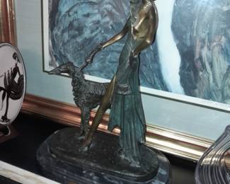 Chiparus bronze sculpture
