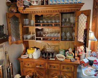 Some great stemware and christmas items.