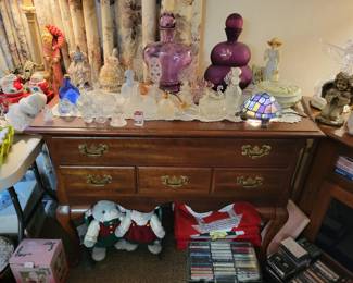 Very nice smaller buffet table.