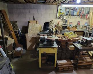 Woodshop and equipment!