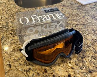 Oakley ski goggles