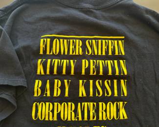 Vintage Nirvana 'Flower Sniffin' smiley tee