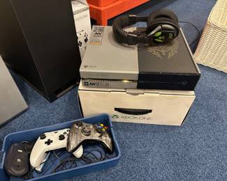 Xbox One console and accessories.