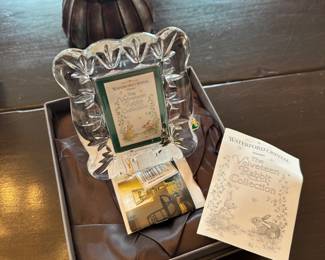 Vintage Waterford picture frame