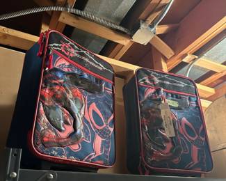 spiderman luggage