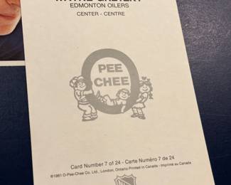 Vintage hockey memorabilia