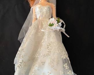 Barbie Bride reproduction 1958 wedding day