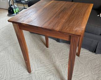 solid wood square work table