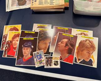 Vintage hockey memorabilia