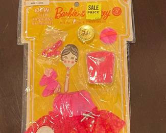 Vintage Barbie packaged accessories
