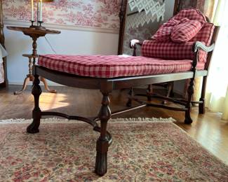WONDERFUL VINTAGE CHAISE LOUNGE