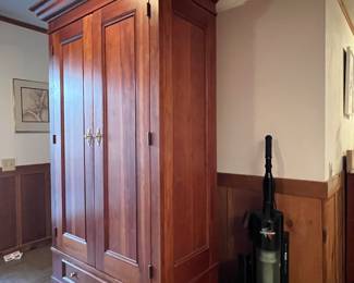 WALNUT ARMOIRE
