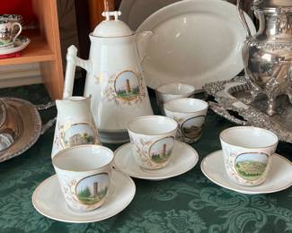 ANTIQUE PORCELAIN TEA SERVICE
