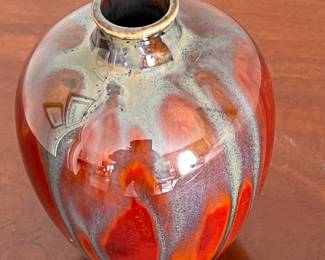 LOVELY COROMANDEL ROOKWOOD VASE