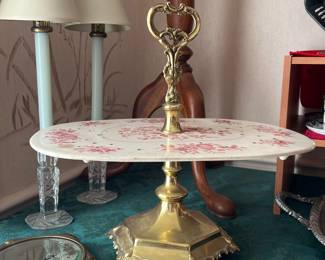 ANTIQUE DESSERT STAND
