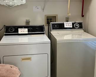 Washer and dryer