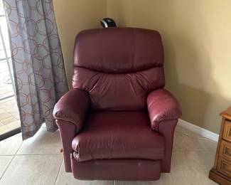 leather recliner