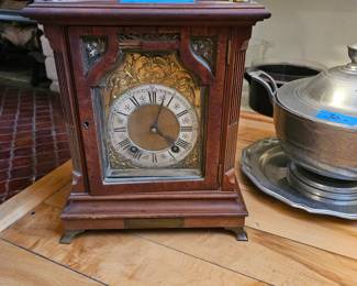 Old mantel clocks. 