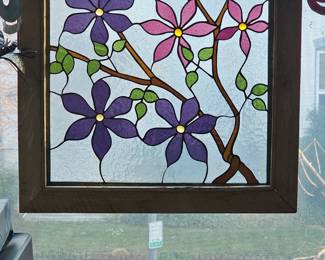More stain glass art.