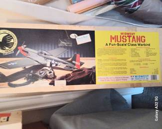 Full Scale Mustang Airplane Kit