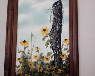 Oil Painting by Home Owner