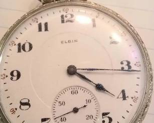 Elgin  Pocket Watch.  Runs Great