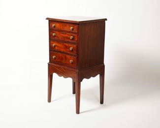 19th Century Small Chest on Stand