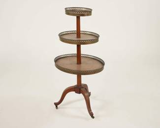 Early Regency Mahogany Dumbwaiter