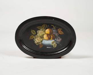 Hand Painted Wood Tray