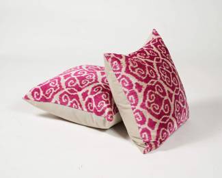 Pair of Silk Pillows
