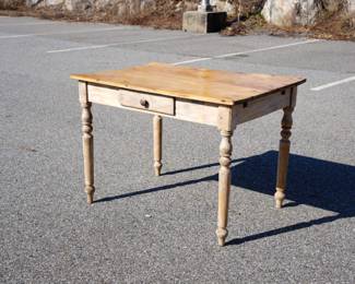 Antique Pine Farm Table