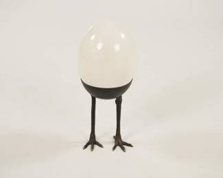 Arteriors Egg on Chicken Feet Accessory 