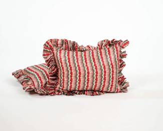 Pair of Pierre Frey Lumbar Pillows