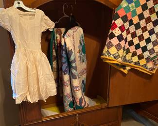 Bedroom - antique armoire