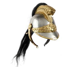 Lot 212: French Model 1872 Cuirassier Calvary Helmet 