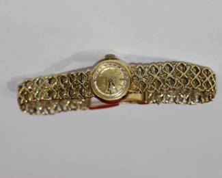 750 18kt gold Omega Watch marked 750