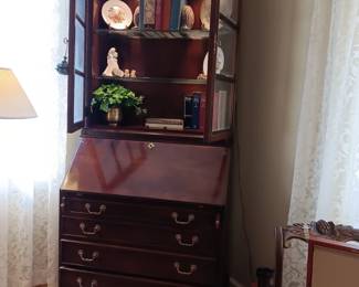 Mahogany secretary.  Great condition 