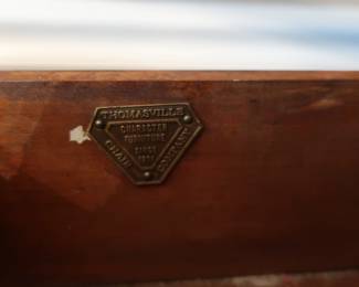 name  on  mahognay  chest