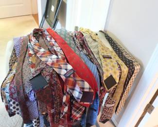 lots  of  men's  designer  ties