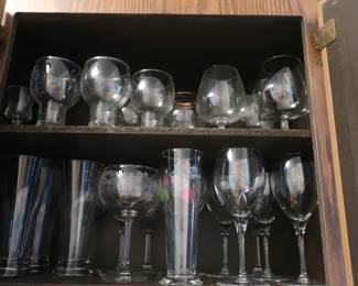 lots  of  glassware