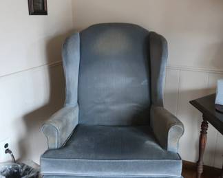 blue  chair