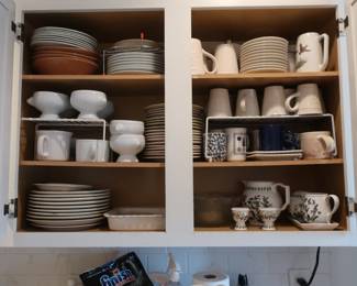 kitchen  items  and  china
