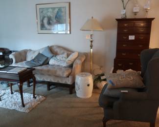 view  of  living  room