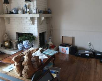 asian  style  decor(blue  and  white)