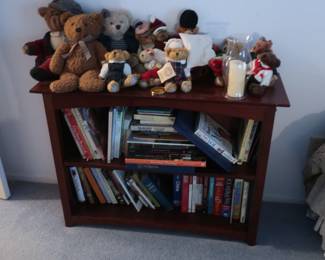 books  and stuffed  animals