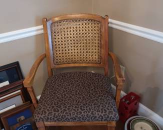 one  of  two  dining  room chairs