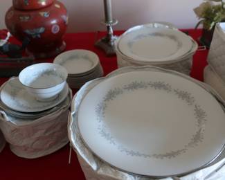 Large  Noritake  china  set