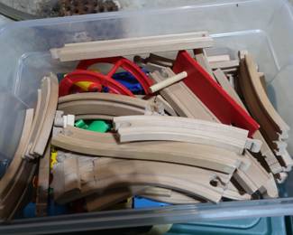   children's wood  track